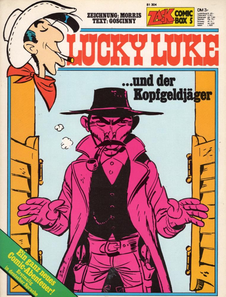 Zack Box Lucky Luke Z Koralle Koralle Antiquariat