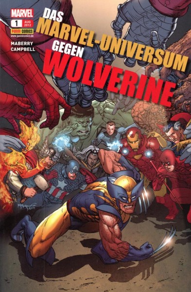 Das Marvel-Universum gegen Wolverine 1 (Z0), Panini