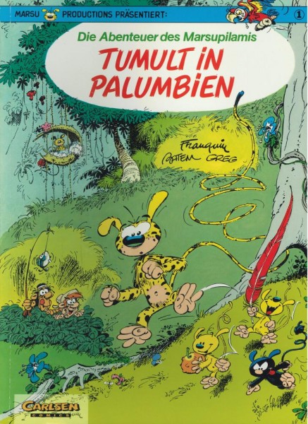 Die Abenteuer des Marsupilamis 1-10 (Z1/1-), Carlsen