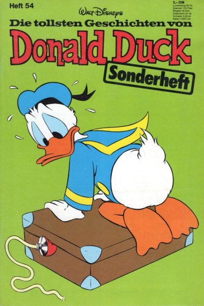 Die tollsten Geschichten von Donald Duck Sonderheft 54 (Z1), Ehapa