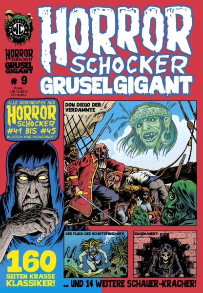 Horror Schocker Grusel Gigant 9, Weissblech