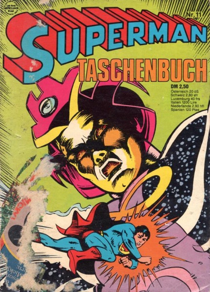 Superman Taschenbuch 11 (Z2, 1. Aufl.), Ehapa