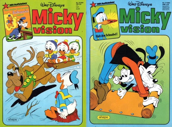 Mickyvision 2. Serie 1984 / 1-12 (Z1), Ehapa