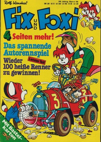 Fix und Foxi 26. Jg. 35 (Z1), Pabel