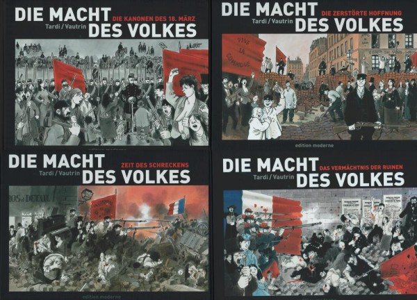 Die Macht des Volkes 1-4 (Z1), Edition Moderne