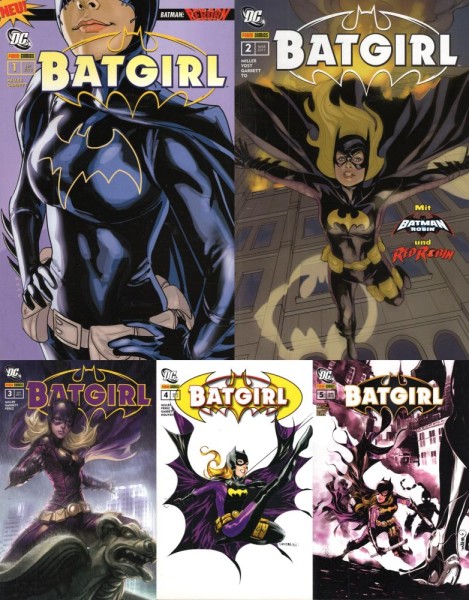 Batgirl (2010-2012) 1-5 (Z0), Panini