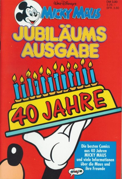 Jubiläumsausgabe - 40 Jahre Micky Maus (Z1), Ehapa