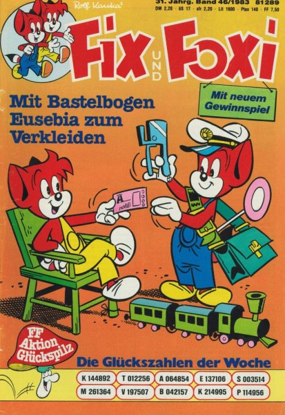 Fix und Foxi 31. Jg. 46 (Z1-2), Pabel