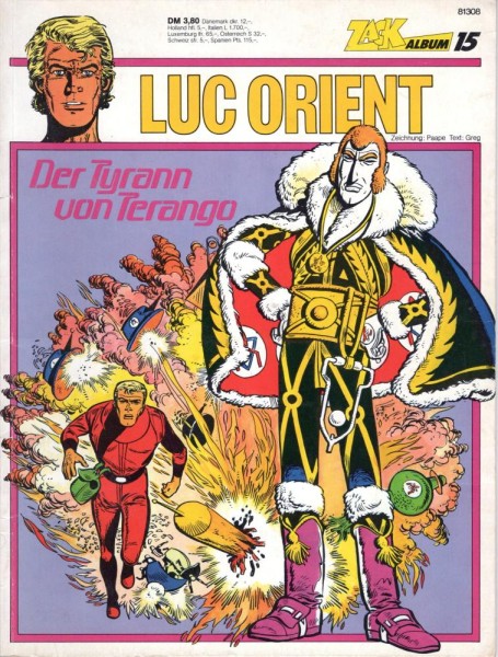 Zack Album 15 - Luc Orient (Z1), Koralle