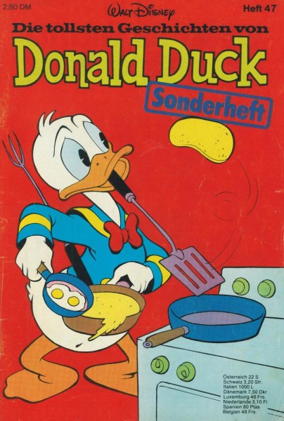 Die tollsten Geschichten von Donald Duck Sonderheft 47 (Z1-2), Ehapa