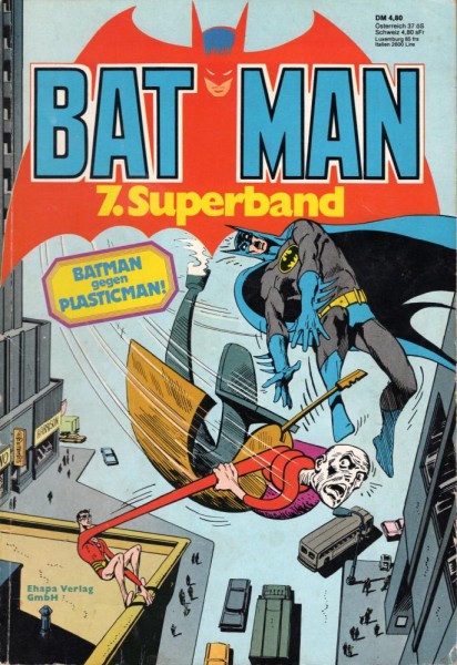 Batman Superband 7 (Z1-2, 1. Auflage), Ehapa