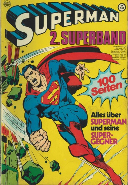 Superman Superband 2 (Z2, 1. Auflage), Ehapa