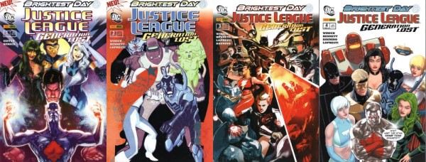 Justice League - Generation Lost 1-4 (Z0), Panini