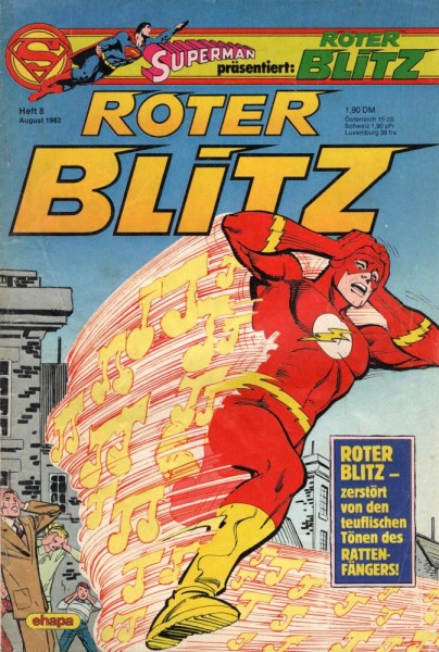 Roter Blitz 1982/ 8 (Z2, Sm), Ehapa