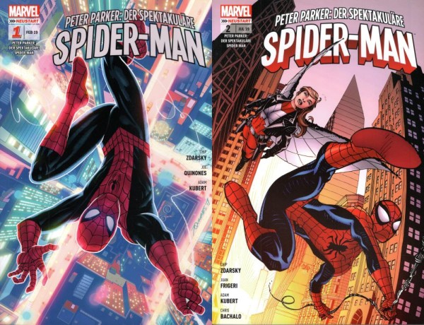 Peter Parker - Der spektakuläre Spider-Man (2019) 1+2 (Z0), Panini