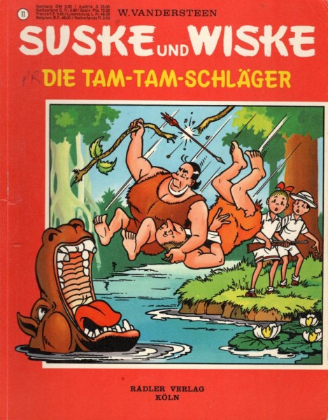 Suske und Wiske 11 (Z1-, Sz), Rädler Verlag