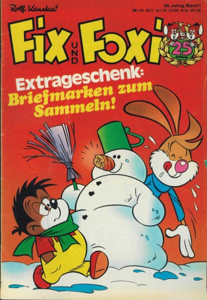 Fix und Foxi 25. Jg. 1 (Z1-2), Pabel