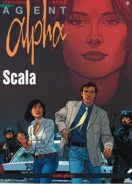 Agent Alpha 9, Comicplus