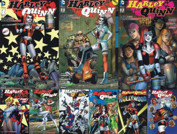 Harley Quinn (2014-2016) 1-9 (Z0), Panini