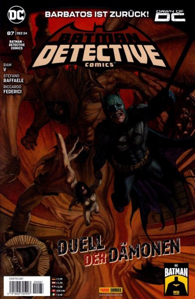 Batman - Detective Comics Rebirth 87, Panini