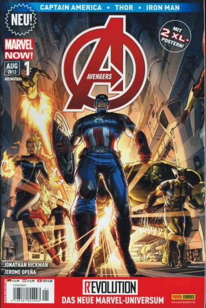 Avengers 1-9 (Z0), Panini