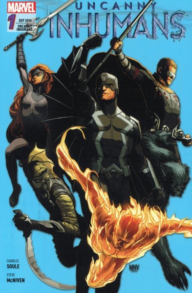 Uncanny Inhumans 1, Panini