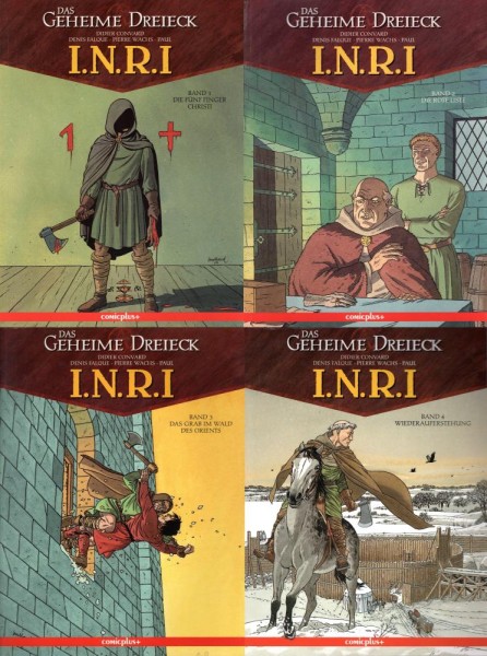 Das geheime Dreieck, I.N.R.I 1-4 (Z0, 1. Aufl.), Comicplus