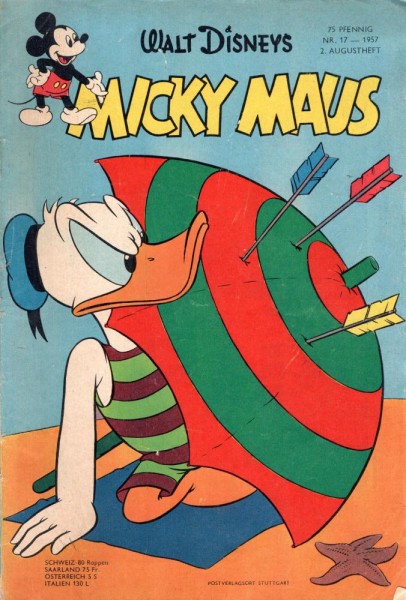 Micky Maus 1957/ 17 (Z2), Ehapa