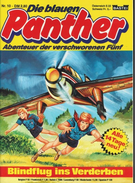 Die blauen Panther 10 (Z0-1), Bastei