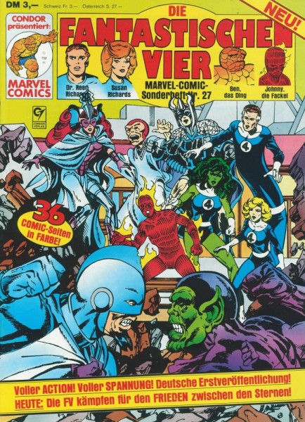 Marvel Comic Sonderheft 27 (Z1), Condor