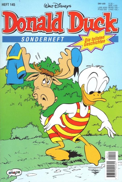 Die tollsten Geschichten von Donald Duck Sonderheft 145 (Z1), Ehapa