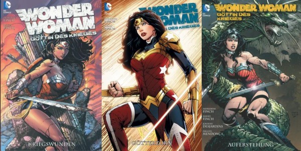 Wonder Woman - Göttin des Krieges 1-3 (Z0), Panini