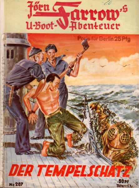 Jörn Farrow's U-Boot-Abenteuer 207 (Z3, St, Sz), Verlag für moderne Literatur