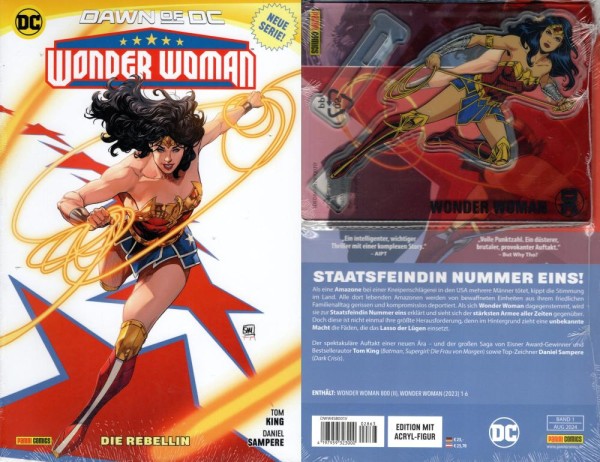 Wonder Woman (2024) 1 mit Acryl-Figur, Panini