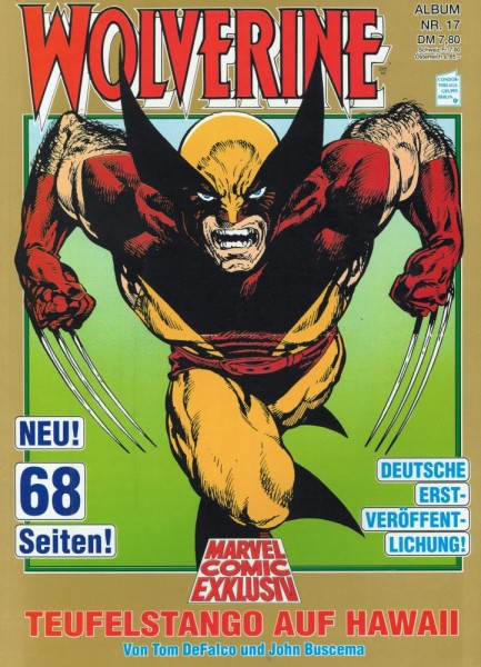 Marvel Comic Exklusiv 17 (Z1), Condor