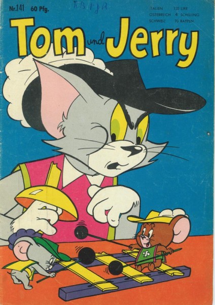 Tom und Jerry 141 (Z2, Sz), Neuer Tessloff Verlag