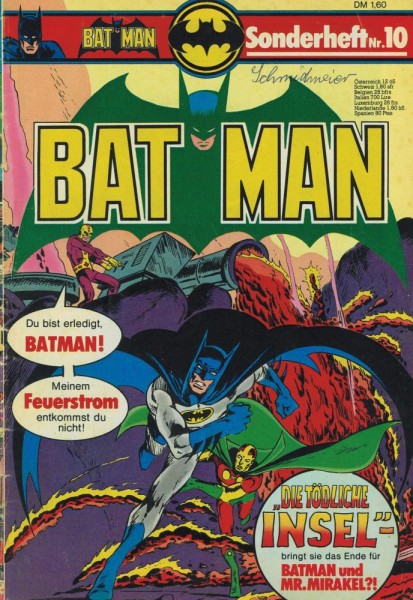 Batman Sonderheft 10 (Z2, SM), Ehapa