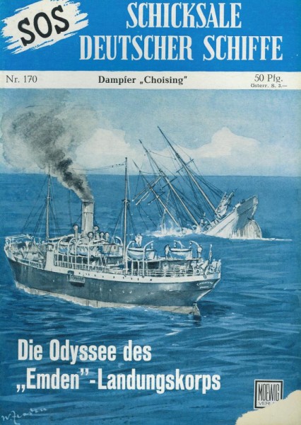 SOS - Schicksale deutscher Schiffe 170 (Z2), Moewig