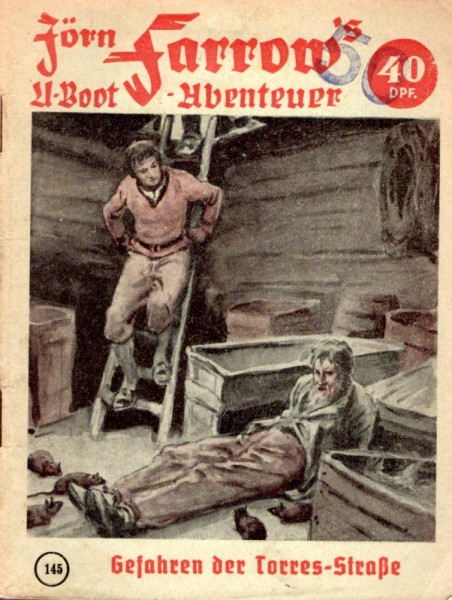 Jörn Farrow's U-Boot-Abenteuer 145 (Z1-2, St), Verlag für moderne Literatur