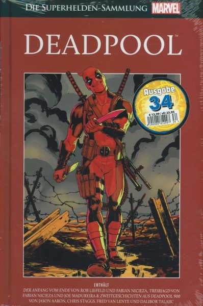 Die Marvel Superhelden-Sammlung 34 - Deadpool, Panini