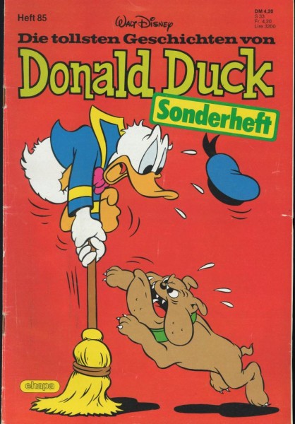 Die tollsten Geschichten von Donald Duck Sonderheft 85 (Z1-), Ehapa