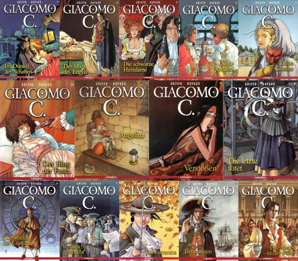 Giacomo C. 1-13,15 (Z0, 1. Aufl.), Comicplus