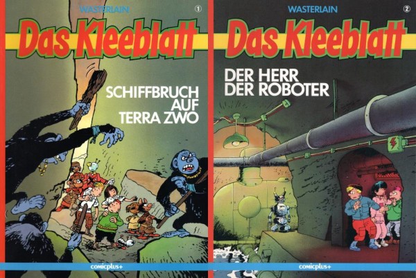 Das Kleeblatt 1+2 (Z0, 1. Auflage), Comicplus