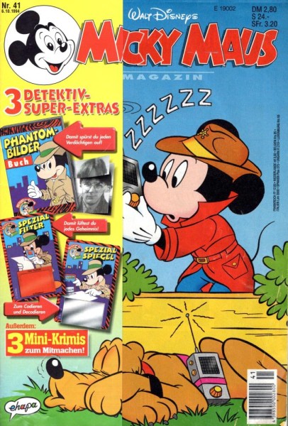 Micky Maus 1994/ 41 (Z1), Ehapa