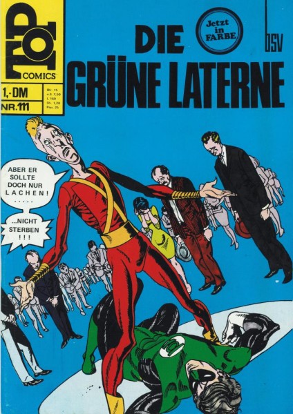 Top Comics - Die Grüne Laterne 111 (Z1), bsv