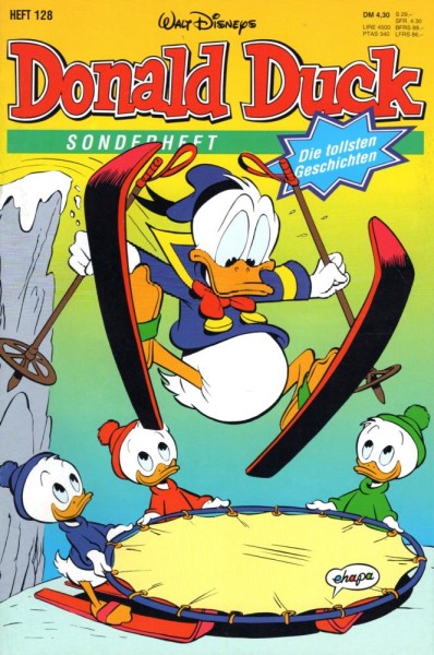 Die tollsten Geschichten von Donald Duck Sonderheft 128 (Z0-1), Ehapa