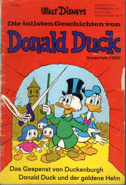 Die tollsten Geschichten von Donald Duck Sonderheft 1/1965 (Z2-3), Ehapa