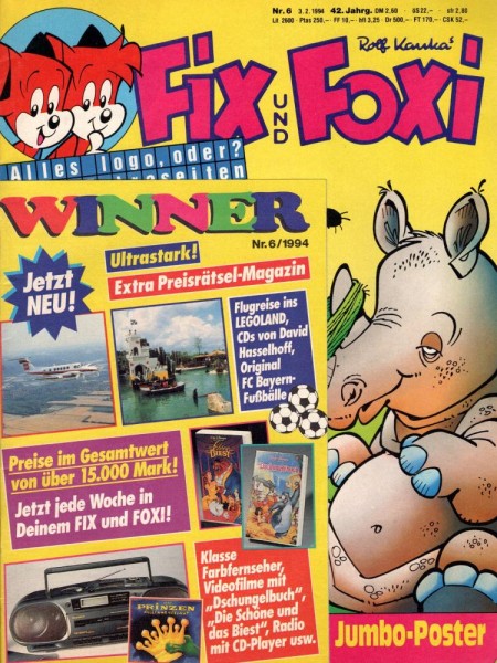 Fix und Foxi 42. Jg. 6 (Z1), Pabel