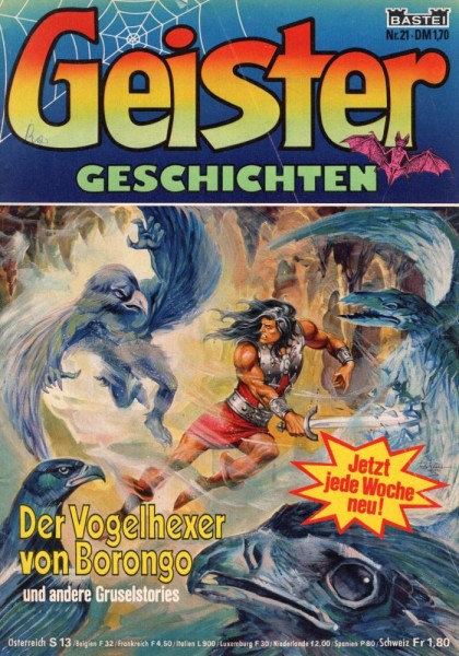 Geister Geschichten 21 (Z1, Sz), Bastei