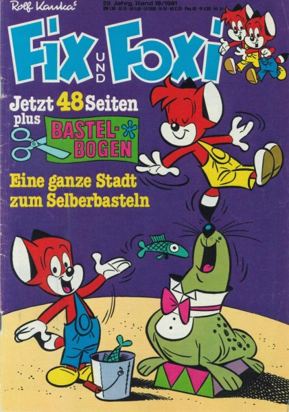 Fix und Foxi 29. Jg. 18 (Z1-2), Pabel